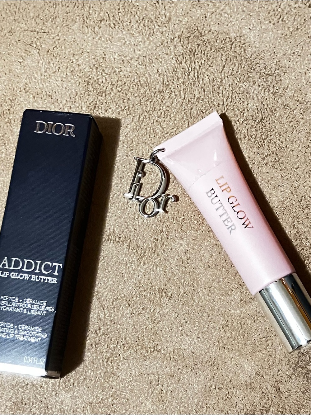 New Dior Addict Lip Glow Butter - 101 Glazed Pink